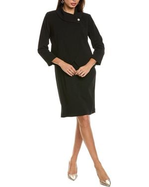 Nipon Boutique 2pc Jacket & Dress Set - Black