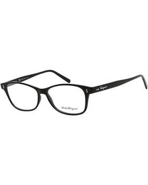 Ferragamo 55Mm Optical Frames - Brown