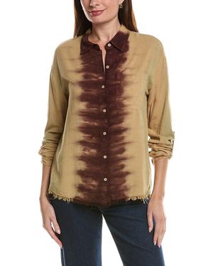 XCVI Voile Babin Button Up Shirt - Brown