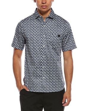 Ted Baker Printed Shirt - Blue