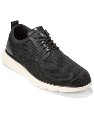 Cole Haan Grand+ Ultra Knit Leather Oxford - Black