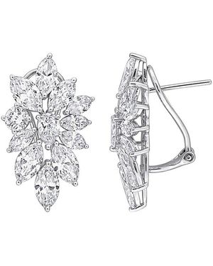 Created Forever 14K 3.20 Ct. Tw. Lab-Grown Diamond Earrings - White