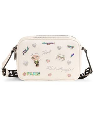 Karl Lagerfeld Maybelle Crossbody - Natural
