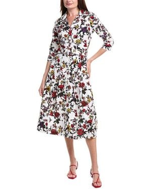 Samantha Sung Audrey 3 Shirtdress - White