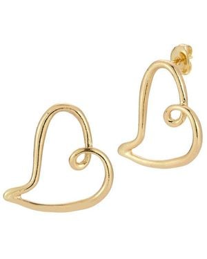 Glaze Jewelry Plated Earrings - Metallic