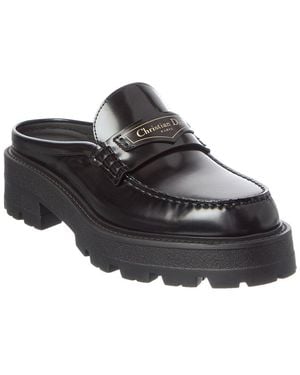 Dior Boy Leather Mule - Black
