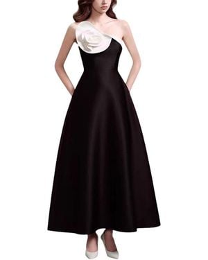 Amanda Royal Maxi Dress - Black