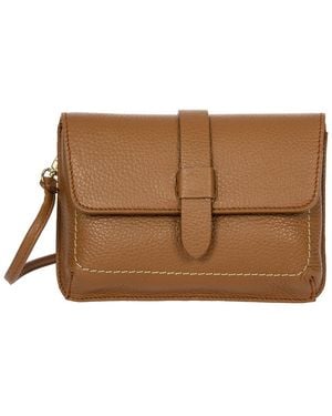 Bric's Gondola Garofano Mini Leather Purse - Brown