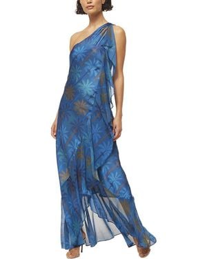 MISA Los Angles Zephyr Dress - Blue