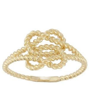 Ember Fine Jewelry 14k Double Knot Ring - Metallic