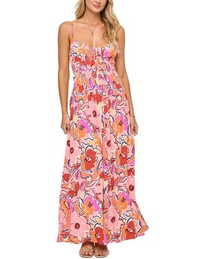 LSPACE Tala Maxi Dress - Red