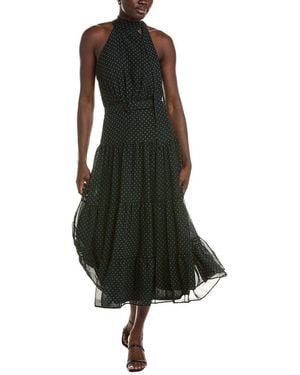 Maison Tara Sleeveless Midi Dress - Black