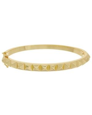 Juvell 18K Plated Bangle Bracelet - Metallic