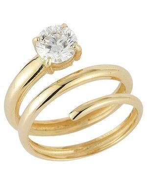 Reiss 14K 1.00 Ct. Tw. Lab-Grown Diamond Ring - Metallic
