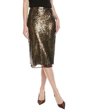 Rag & Bone Lucy Sequin Skirt - Green