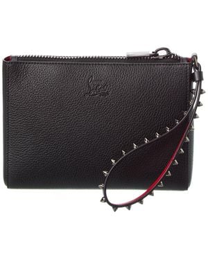 Christian Louboutin Cabata Mini Leather Pouch - Black