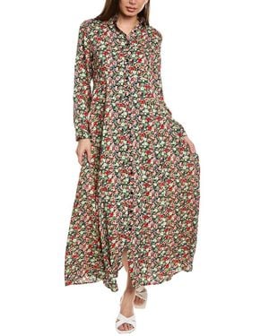 ANNA KAY Savana Maxi Shirtdress - Brown