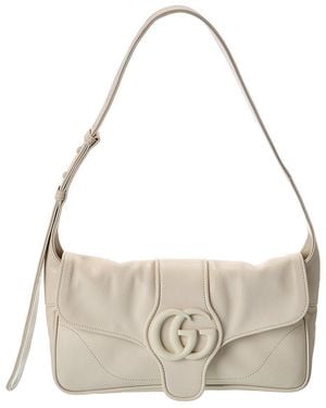 Gucci Small Aphrodite Small Leather Shoulder Bag - Metallic