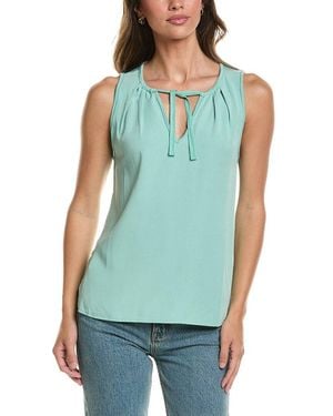 XCVI Twill Antoine Tank Top - Blue