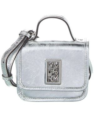 Mulberry Sadie Micro Leather Shoulder Bag - Metallic