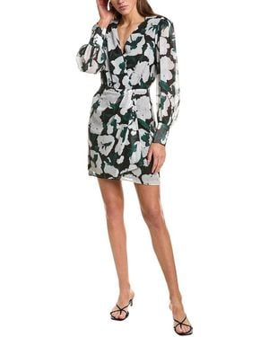 The Kooples Dolce Vita Mini Wrap Dress - Black