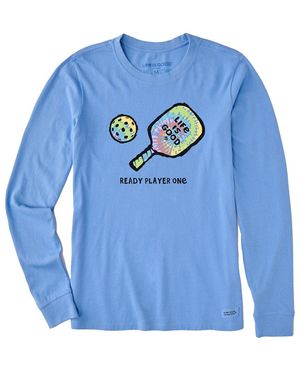 Life Is Good. Crusher Long Sleeve - Blue