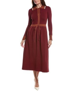 Julia Jordan Midi Dress - Red