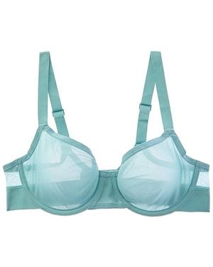 DKNY New Unlined Demi Bra - Blue