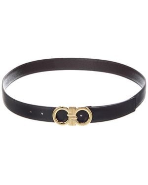 Ferragamo Leather Belt - Blue