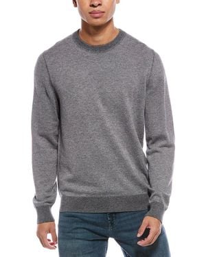 Vince Birdseye Wool-Blend Crewneck Jumper - Grey