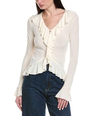 Madison Miles Blouse - White