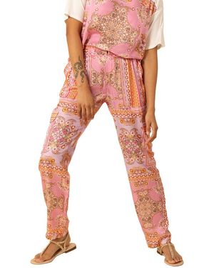 Hale Bob Silk-Blend Katie Pant - Red