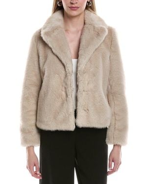 Anne Klein Cropped Jacket - Natural