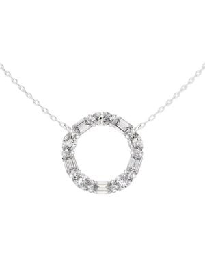 VOWE 14K 3.00 Ct. Tw. Lab-Grown Diamond Necklace - White