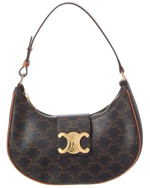 CELINE｜SHOULDER BAGS (AVA BAG IN VELVET WITH TRIOMPHE I CELINE's Ava Triomphe Bag is Lisa Approved | Hypebae