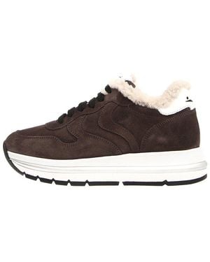 Voile Blanche Maran Suede Sneaker - Brown