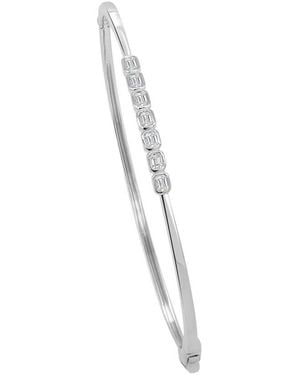 Sabrina Designs 14k 0.48 Ct. Tw. Diamond Bangle Bracelet - White
