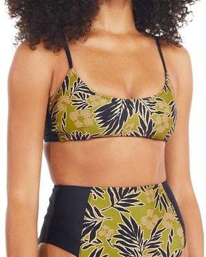 Tanya Taylor Kaia Bikini Top - Black