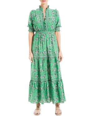 Max Studio Maxi Dress - Green