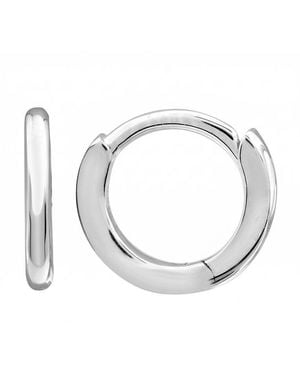 Sabrina Designs 14K Diamond Huggie Earrings - Metallic