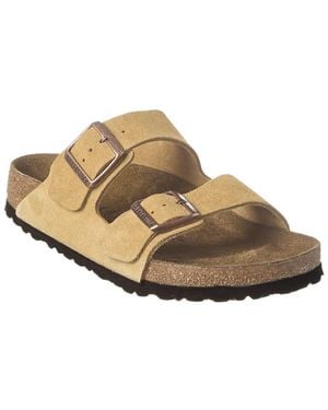 Birkenstock Arizona Bs Suede Sandal - Brown