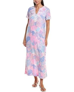 Lilly Pulitzer Ariella Linen Maxi Dress - Purple