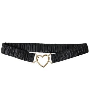 Dolce & Gabbana Leather Belt - Black