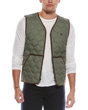 Brooks Brothers Liner Vest - Green