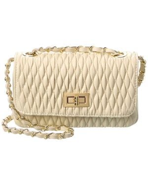 Persaman New York Gina13 Quilted Leather Crossbody - Metallic