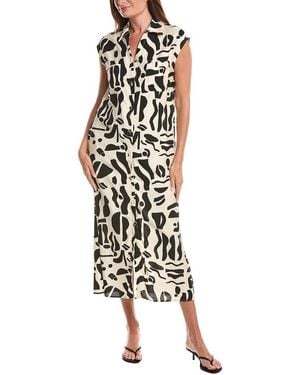 ANNA KAY Lupitta Animal Dress - White