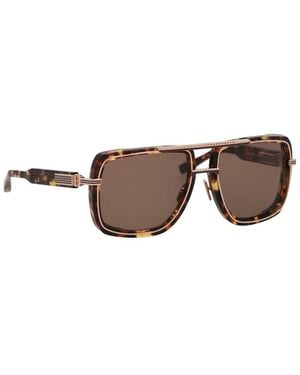 Balmain Bps160 59Mm Sunglasses - Brown