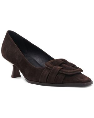Aquatalia Aloha Waterproof Suede Pump - Black