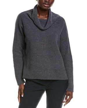 Eileen Fisher Turtleneck Top - Grey