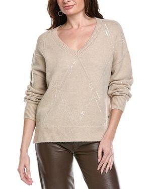 Joseph Ribkoff Knit Slip-On Pullover - Natural